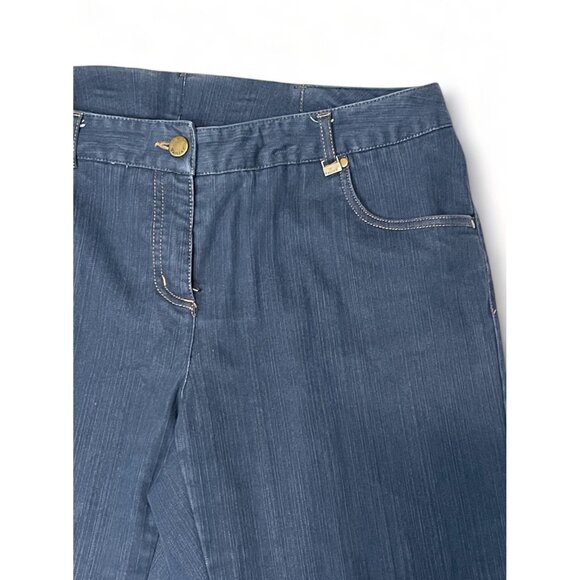 TanJay Petites Dark Wash Denim Bootcut Jeans, Size 10P - Picture 5 of 16